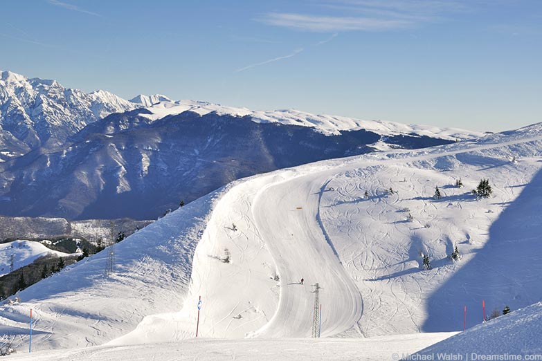 Die Skiarena Monte Baldo